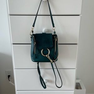 Chloe Suede Calfskin Mini Backpack